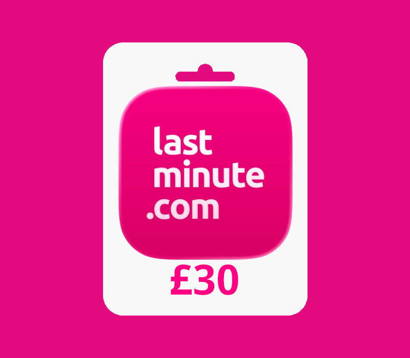 Lastminute.com GBP 30 Gift Card UK