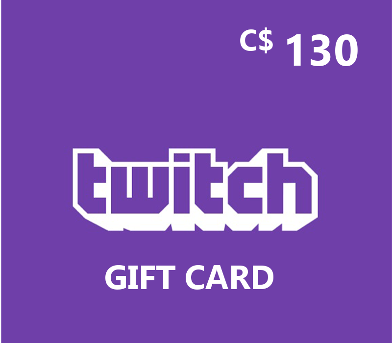 Twitch CAD 130 Gift Card CA