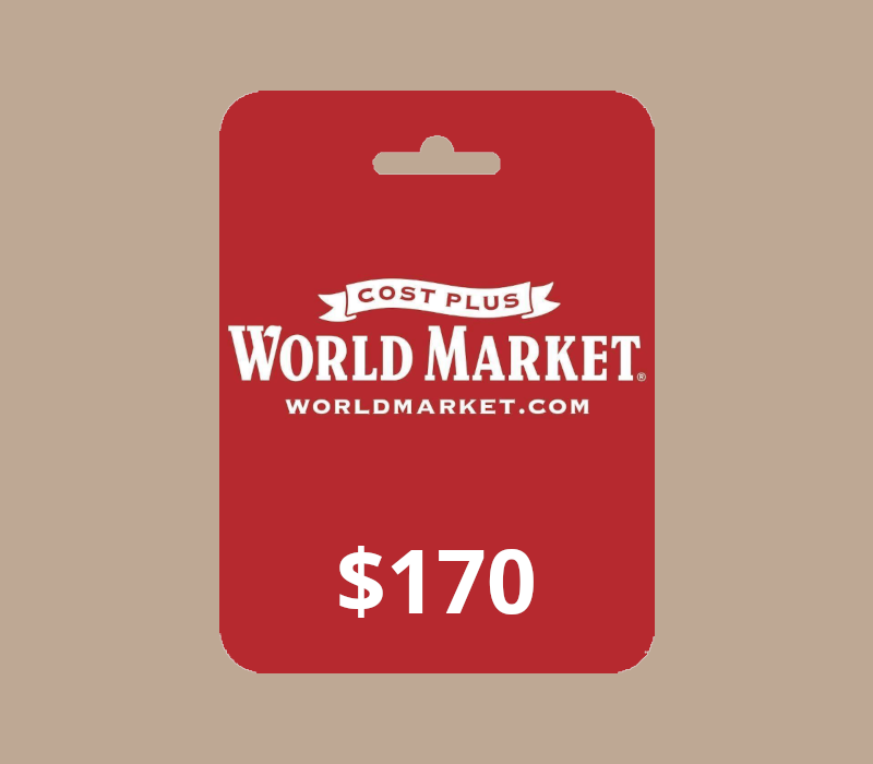 Cost Plus World Market USD 170 Gift Card US