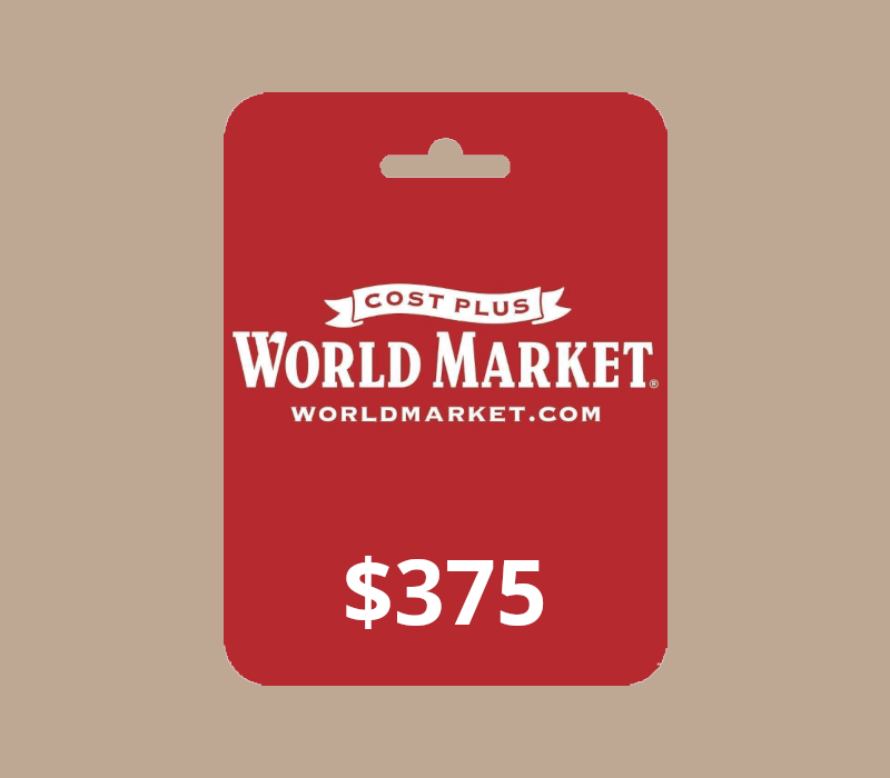 Cost Plus World Market USD 375 Gift Card US
