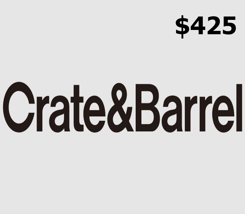 Crate and Barrel USD 425 Gift Card US