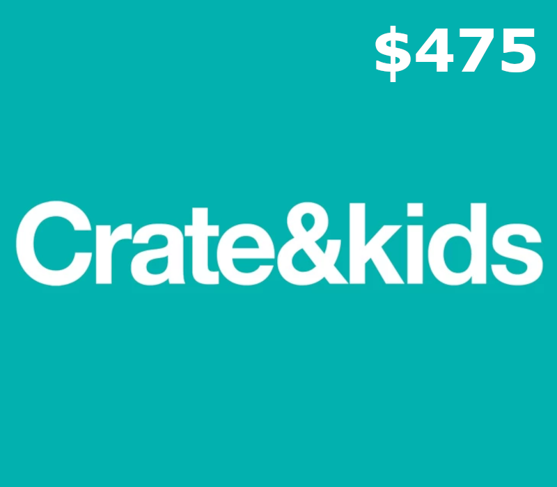 Crate & Kids USD 475 Gift Card US