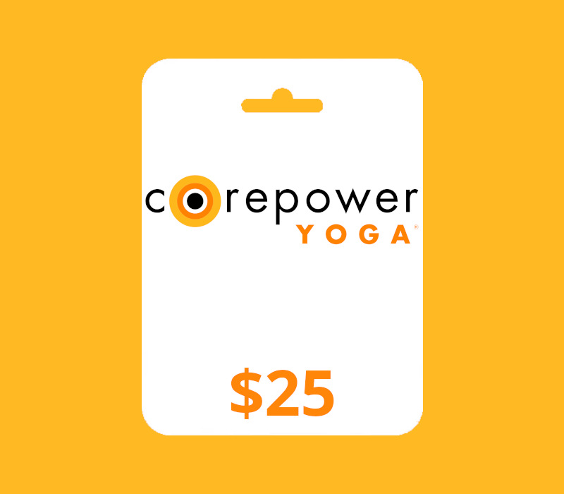 CorePower Yoga USD 25 Gift Card US