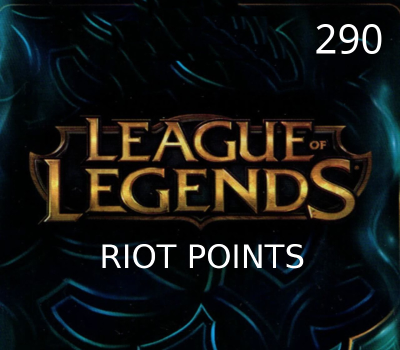 League of Legends 290 RP Prepaid Card EU