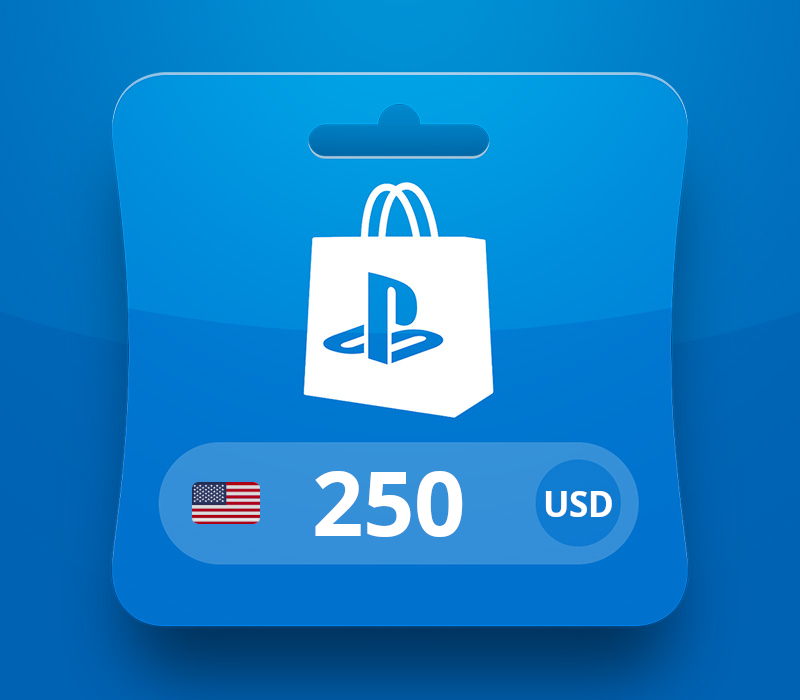 PlayStation Network Card USD 250 Gift Card US