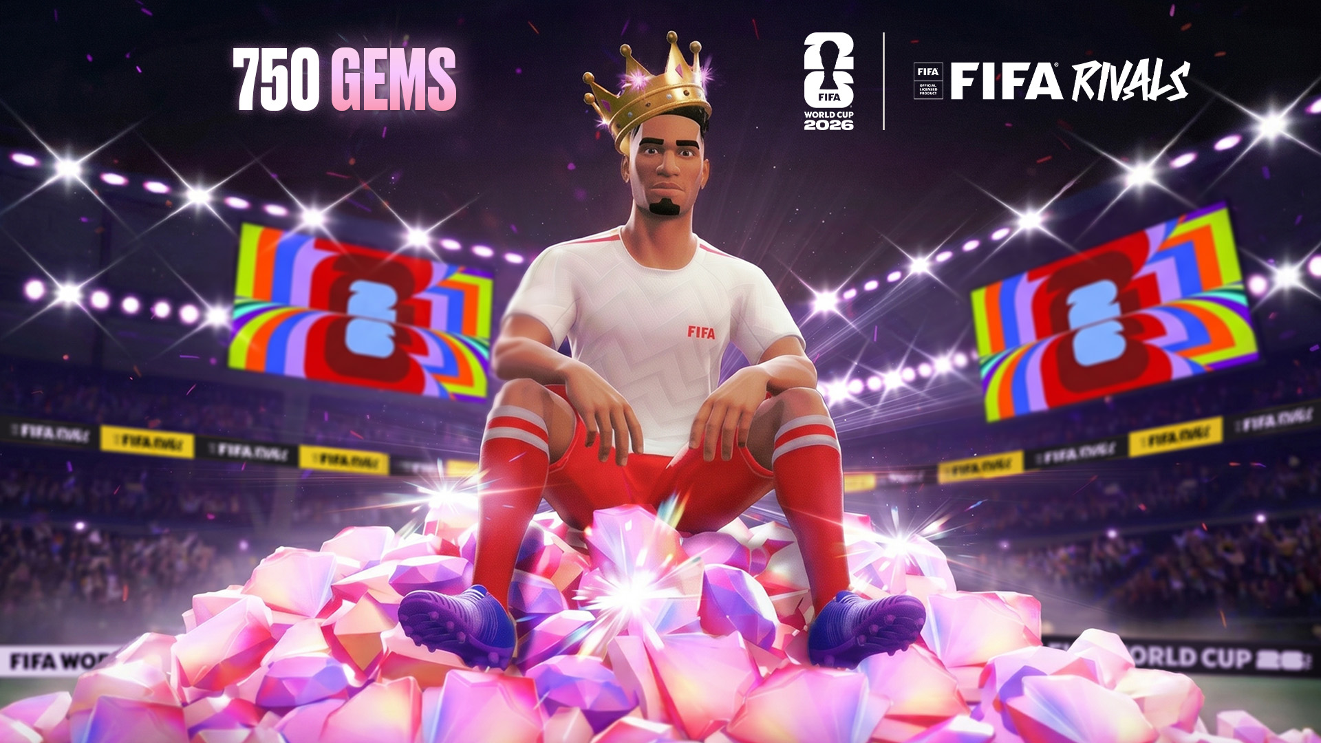 FIFA Rivals - 750 Gems Gift Card screenshot 1