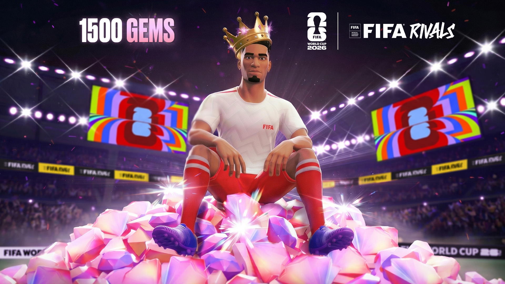 FIFA Rivals - 1500 Gems Gift Card screenshot 1