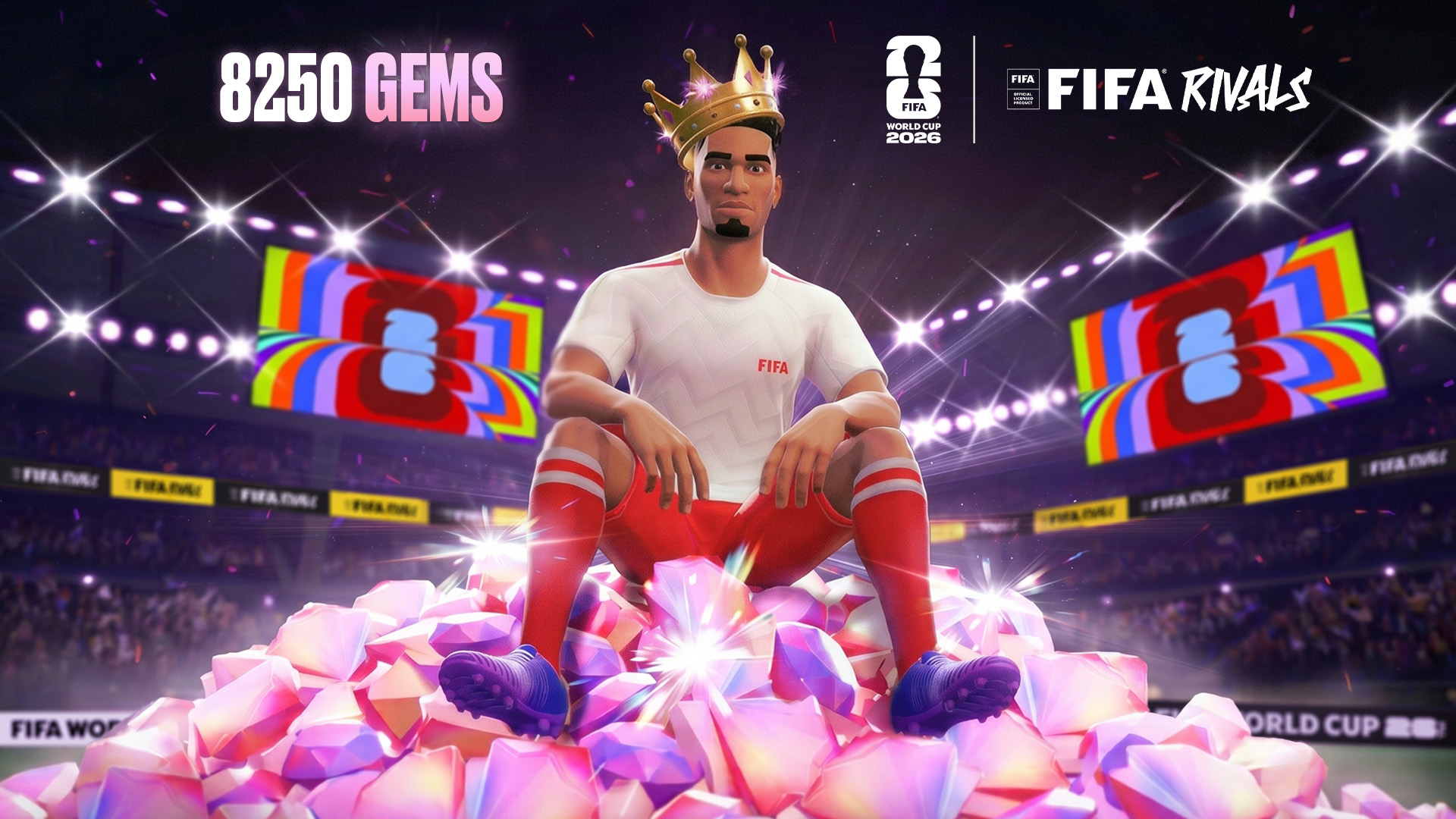 FIFA Rivals - 8250 Gems Gift Card screenshot 1