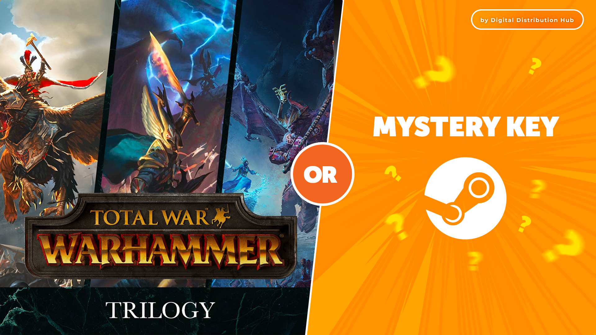 Total War: WARHAMMER Trilogy Steam CD Key by Digital Distribution Hub screenshot 1