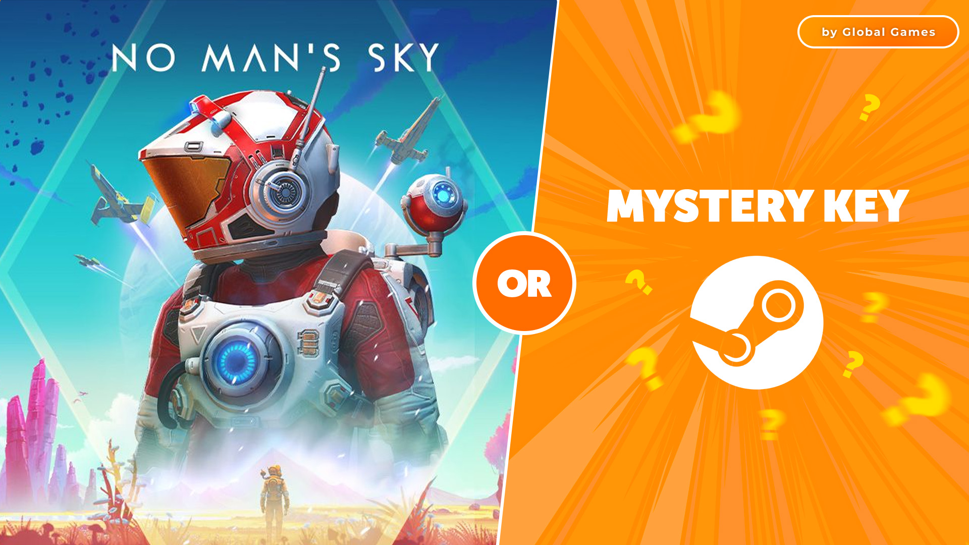 No Man's Sky or Mystery Steam CD Key by Global Games screenshot 1