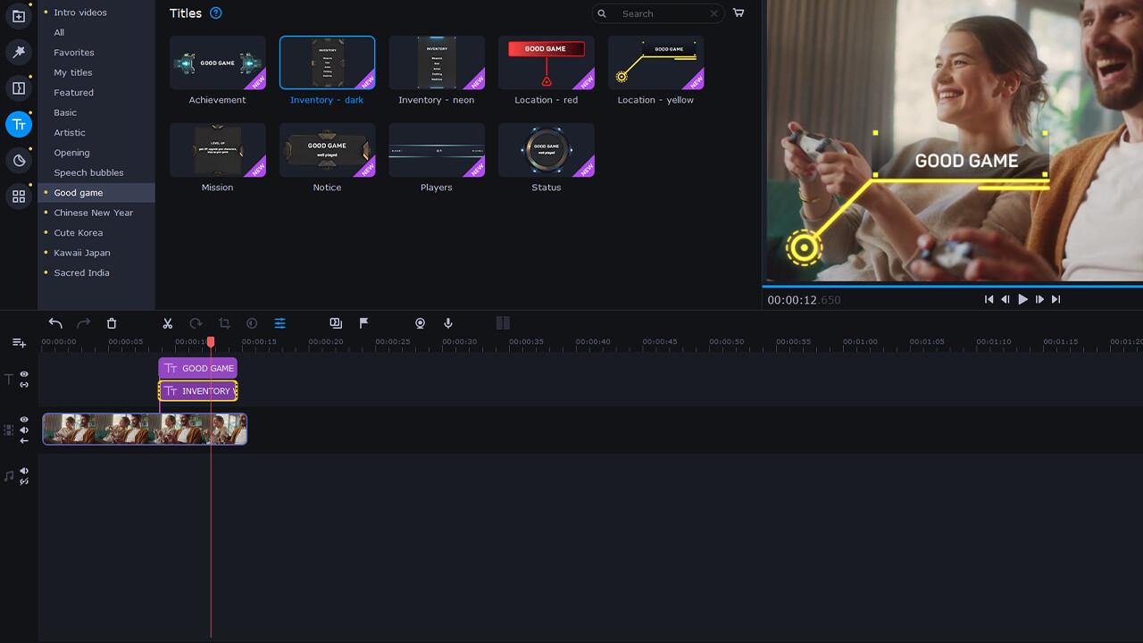 Movavi Video Editor 2025 - Good Game Pack DLC PC Steam CD Key screenshot 5
