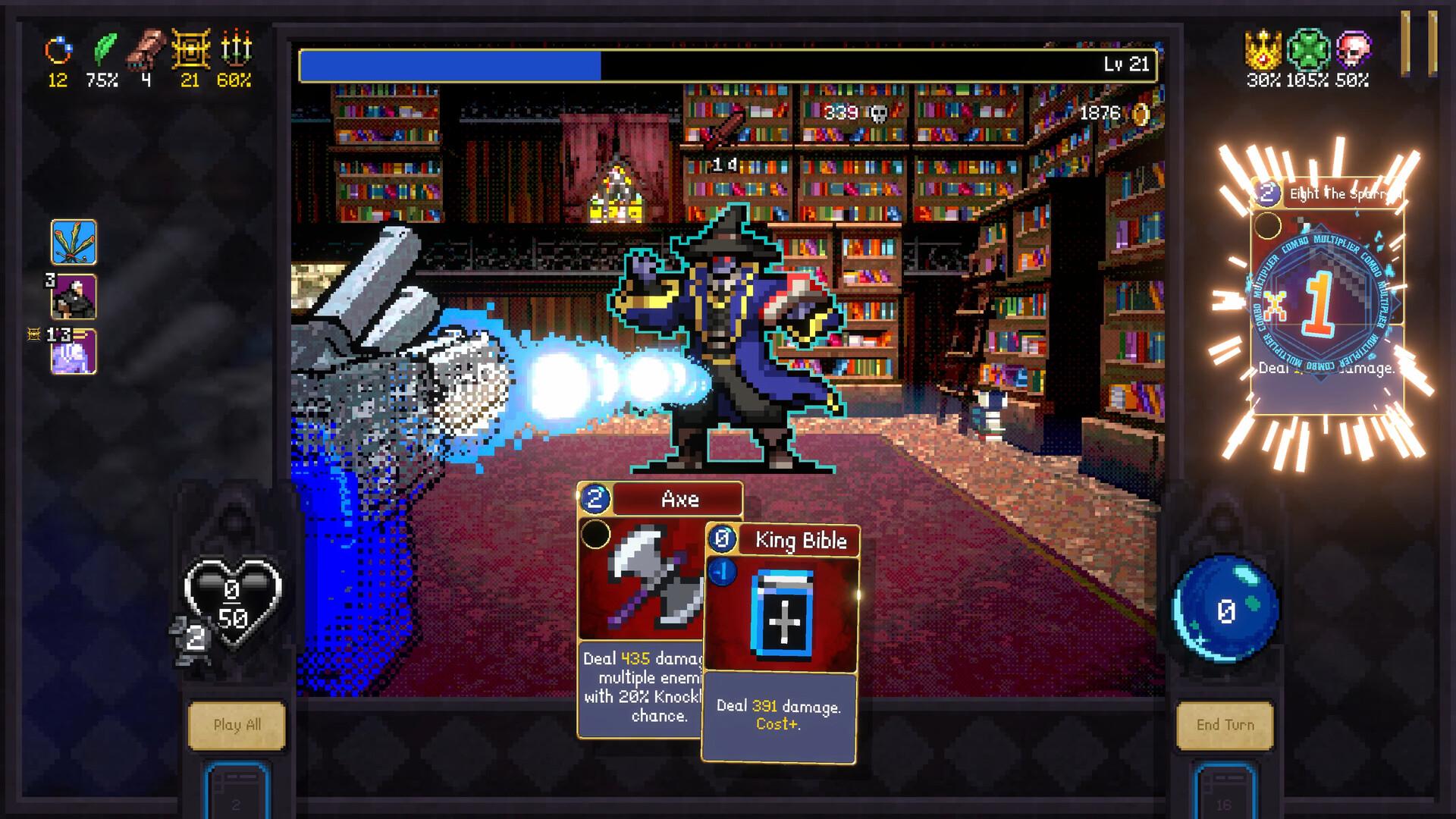 Vampire Crawlers: The Turbo Wildcard from Vampire Survivors PC Steam CD Key screenshot 4