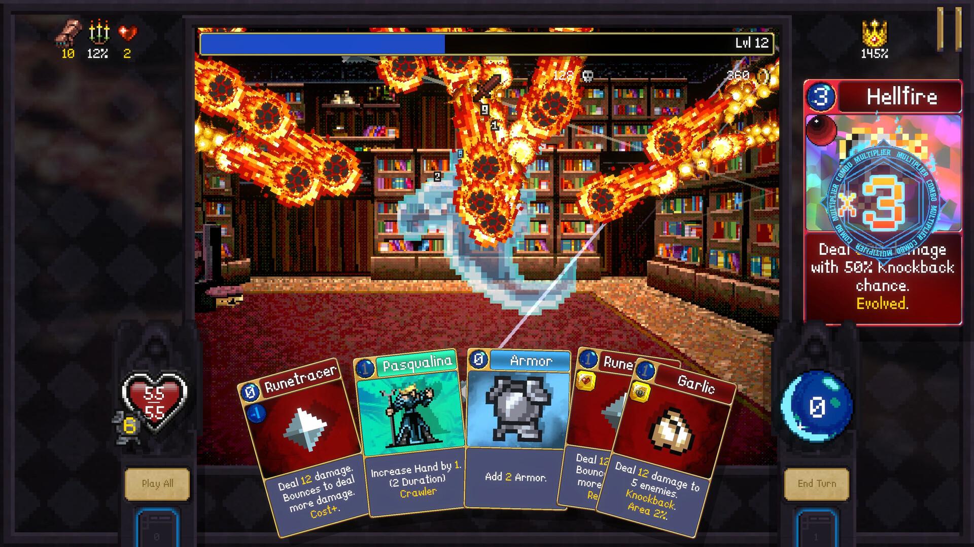 Vampire Crawlers: The Turbo Wildcard from Vampire Survivors PC Steam CD Key screenshot 10