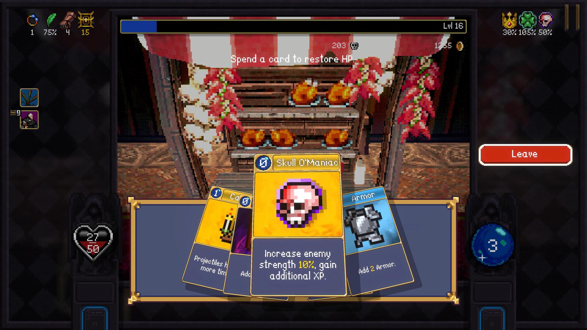 Vampire Crawlers: The Turbo Wildcard from Vampire Survivors PC Steam CD Key screenshot 3