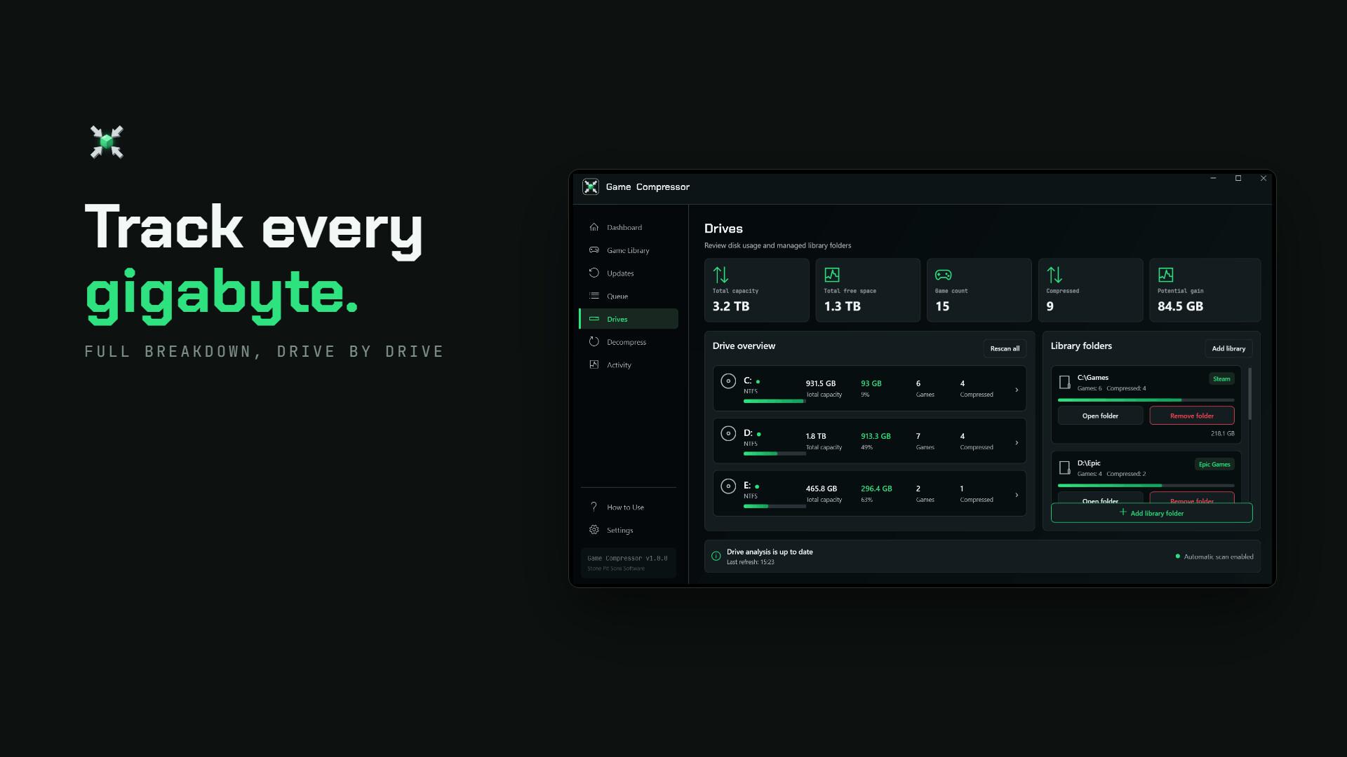 Game Compressor PC Steam CD Key screenshot 3
