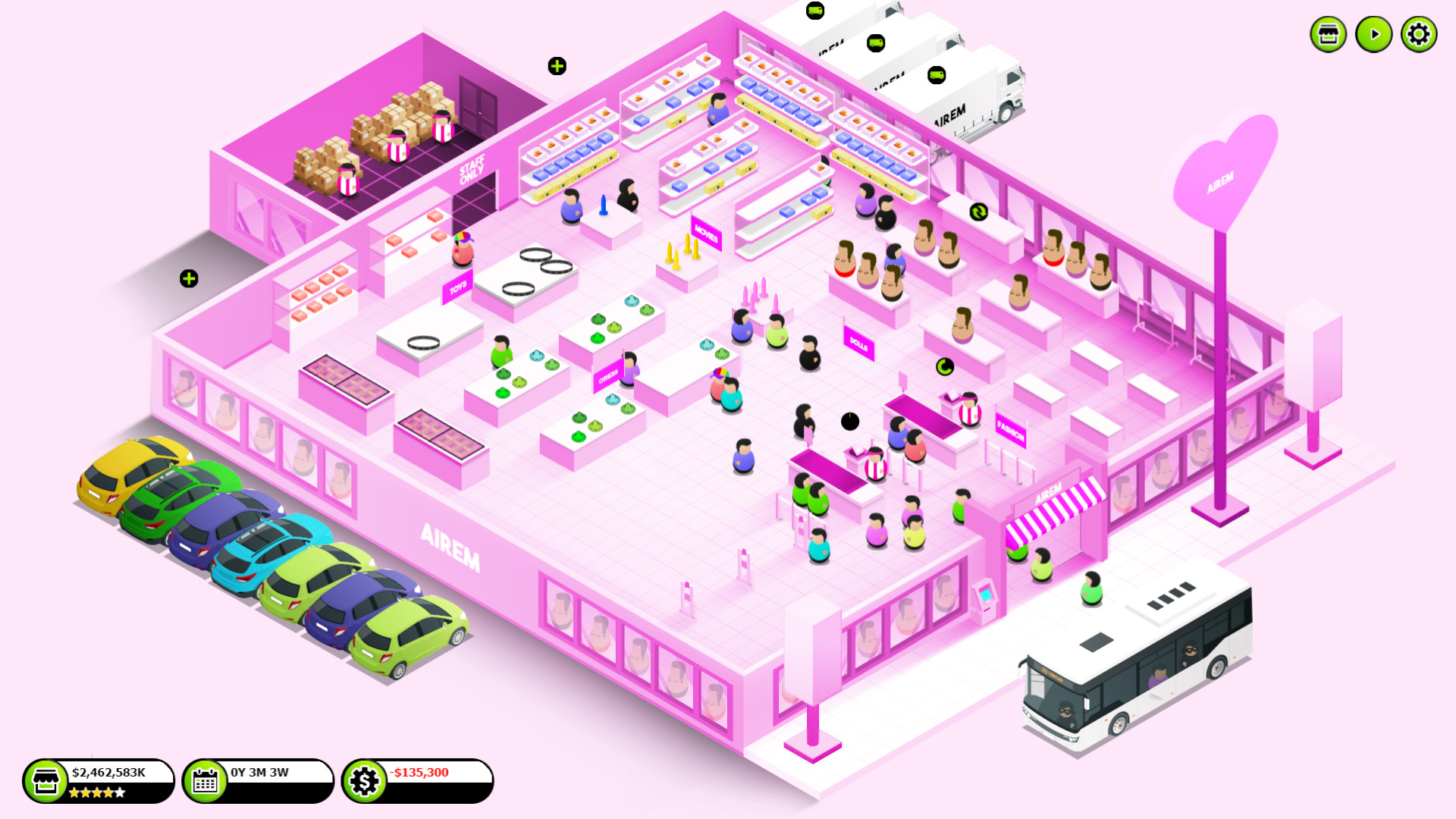 Shop Tycoon: Prepare your wallet Steam CD Key screenshot 2