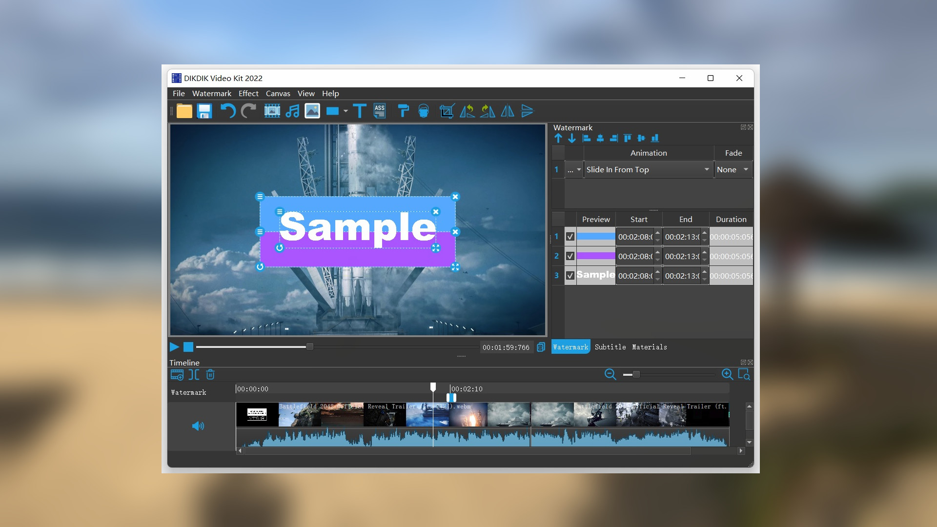 DIKDIK Video Kit 2022 Steam CD Key screenshot 2