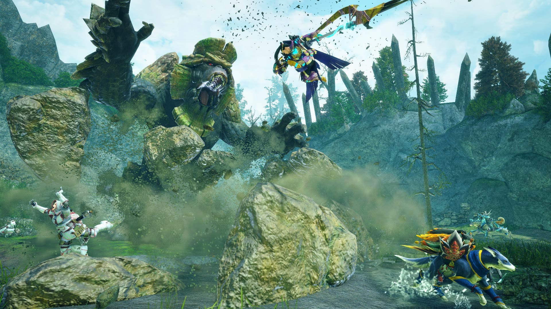 MONSTER HUNTER RISE + Sunbreak EU (without RU/BY) Nintendo Switch CD Key screenshot 1