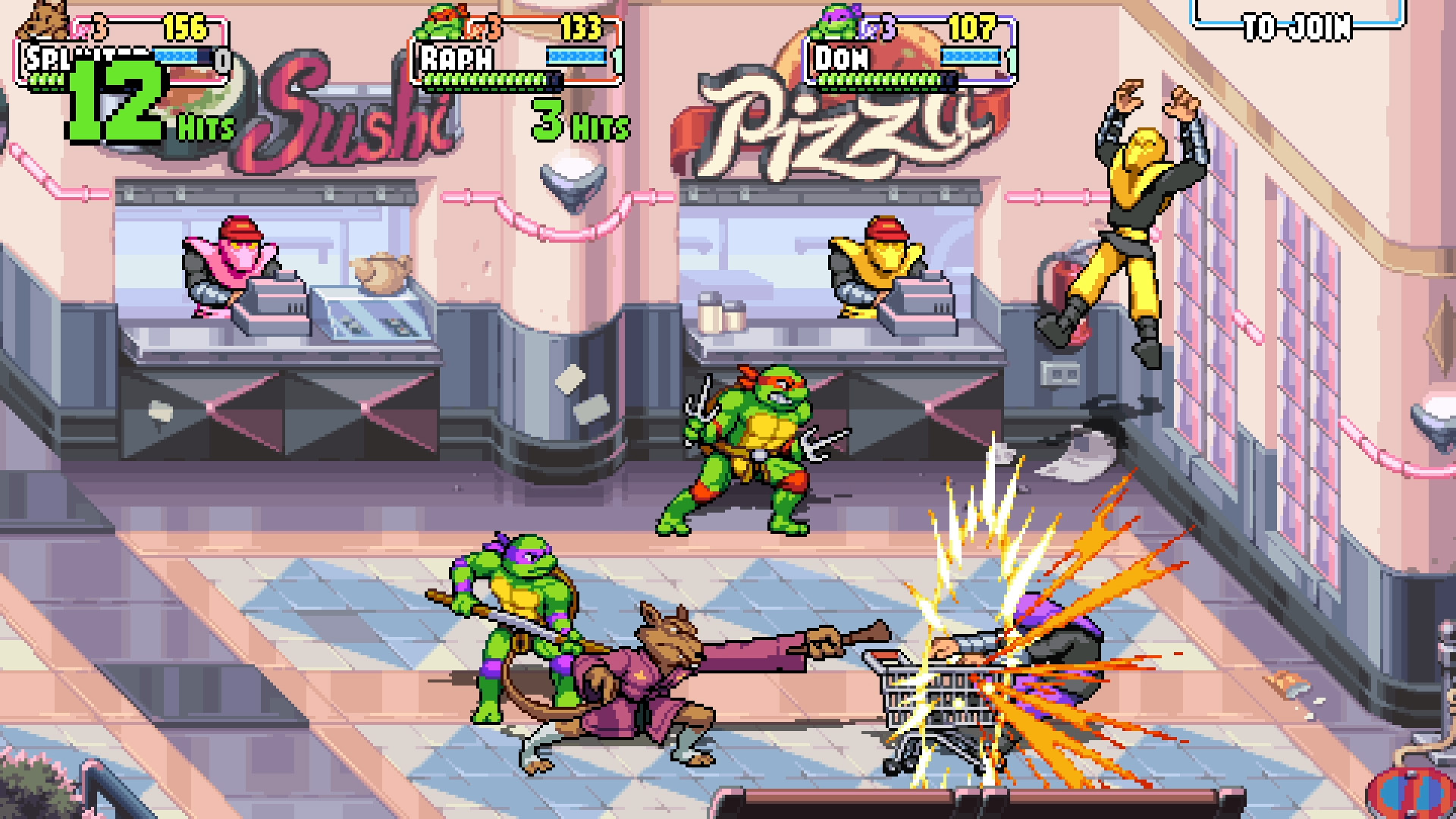 Teenage Mutant Ninja Turtles: Shredder's Revenge EU Steam CD Key screenshot 4