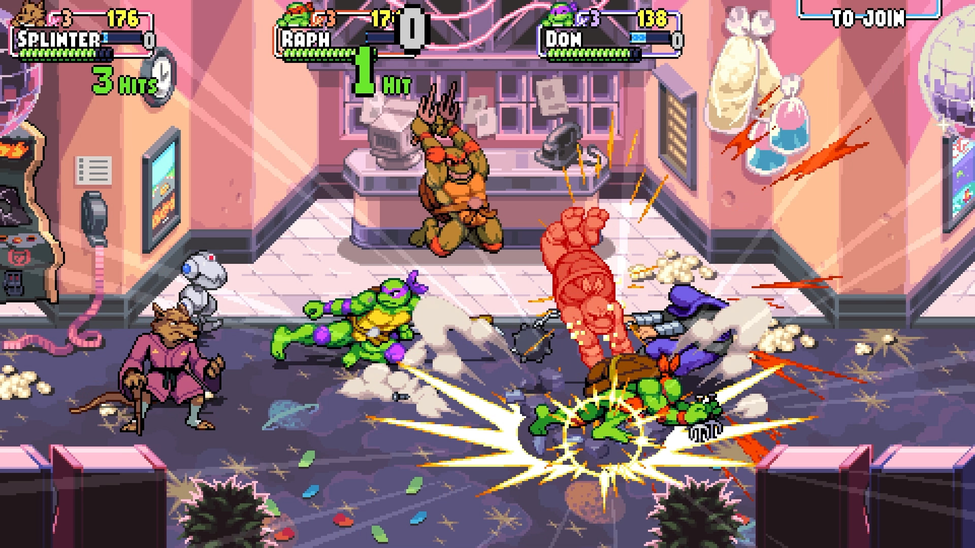 Teenage Mutant Ninja Turtles: Shredder's Revenge EU Steam CD Key screenshot 9