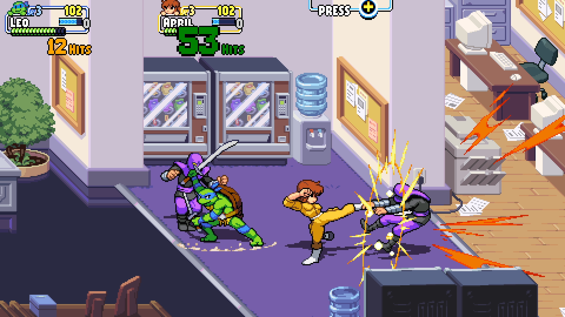 Teenage Mutant Ninja Turtles: Shredder's Revenge EU Steam CD Key screenshot 5