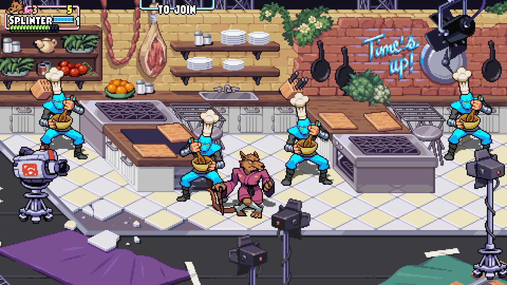 Teenage Mutant Ninja Turtles: Shredder's Revenge EU Steam CD Key screenshot 6