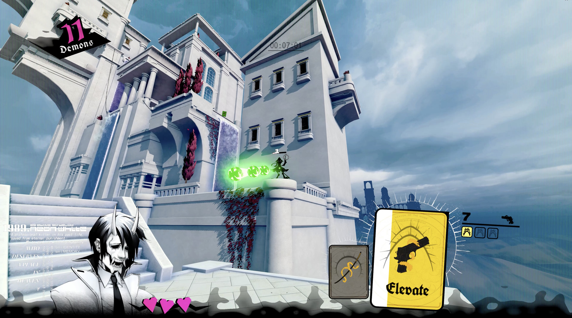 Neon White EU PC Steam CD Key screenshot 1