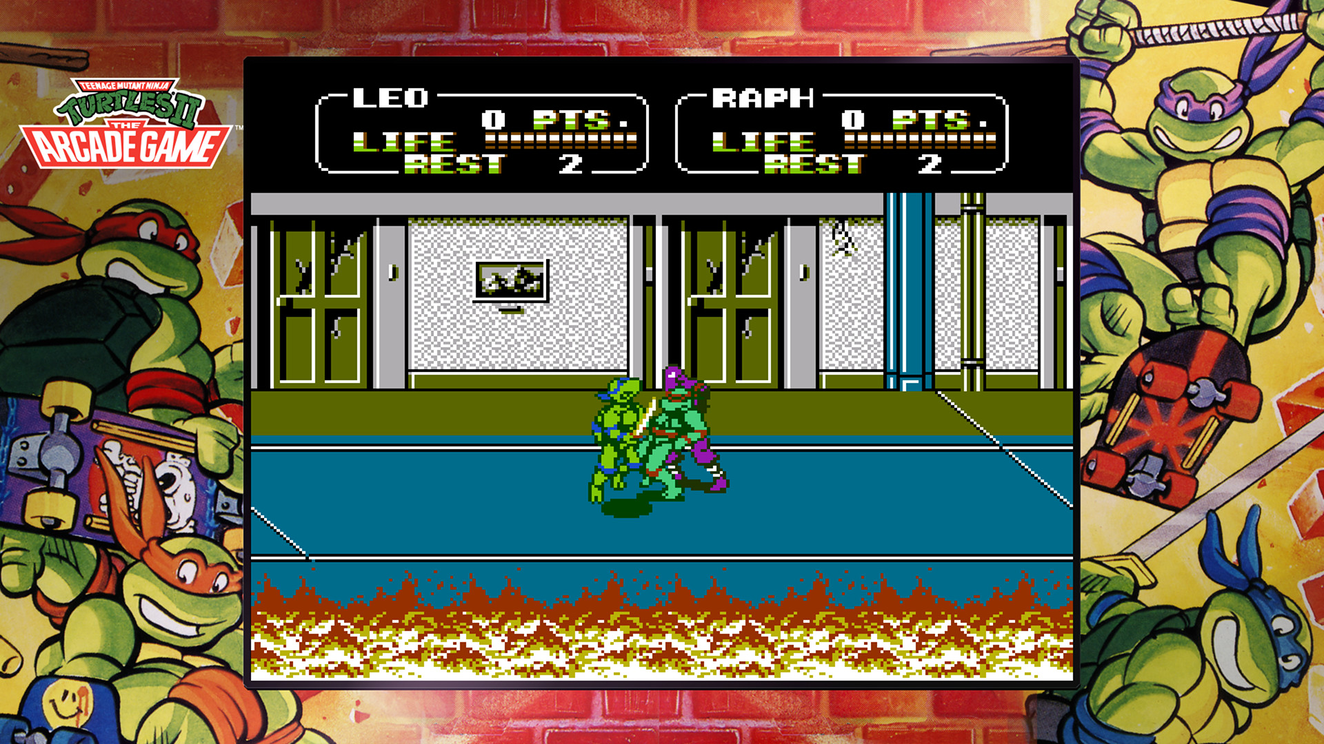 Teenage Mutant Ninja Turtles: The Cowabunga Collection EU Nintendo Switch CD Key screenshot 1