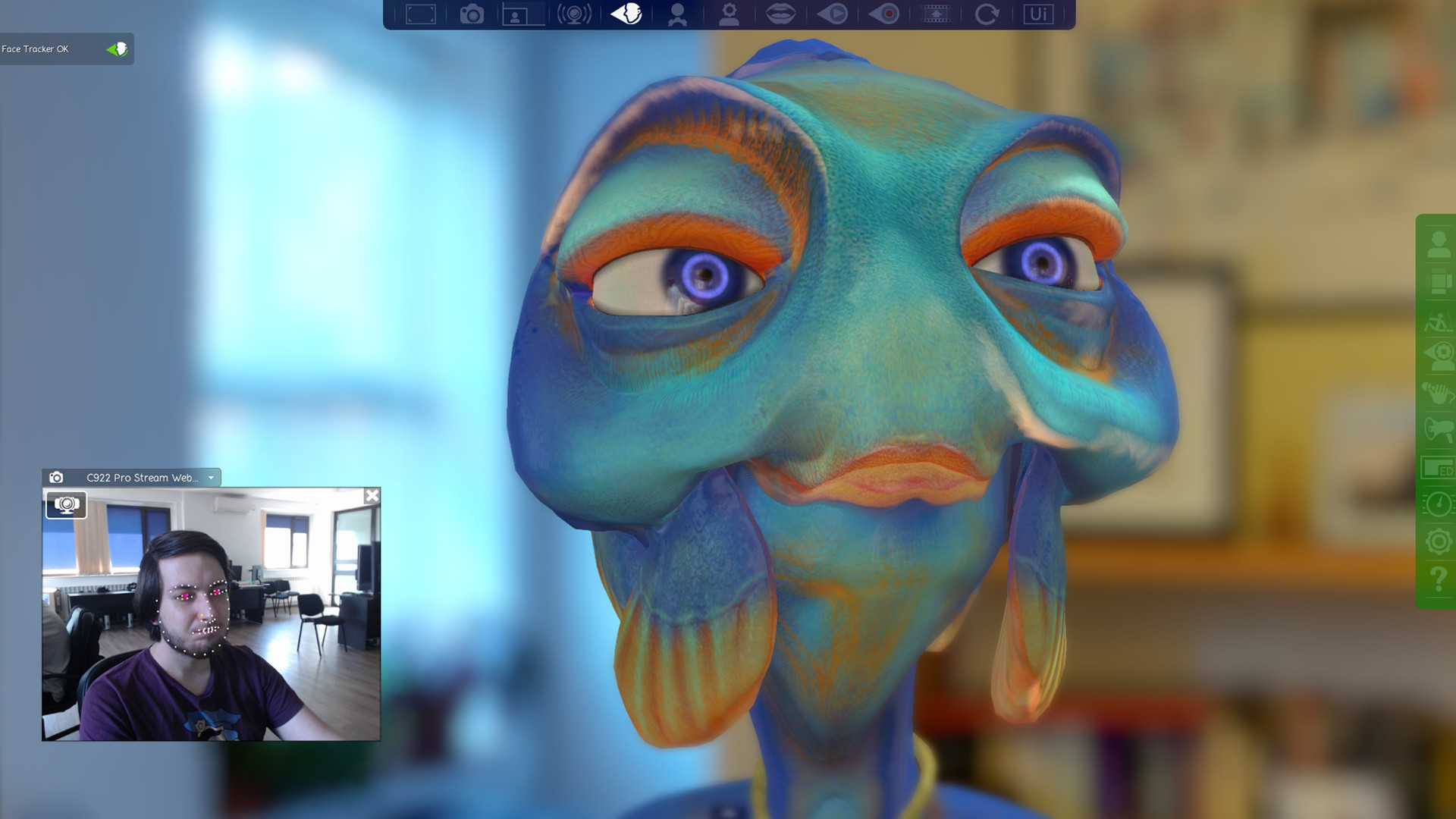 FaceRig - Fibbi the Sea Creature Avatar DLC Steam CD Key screenshot 3