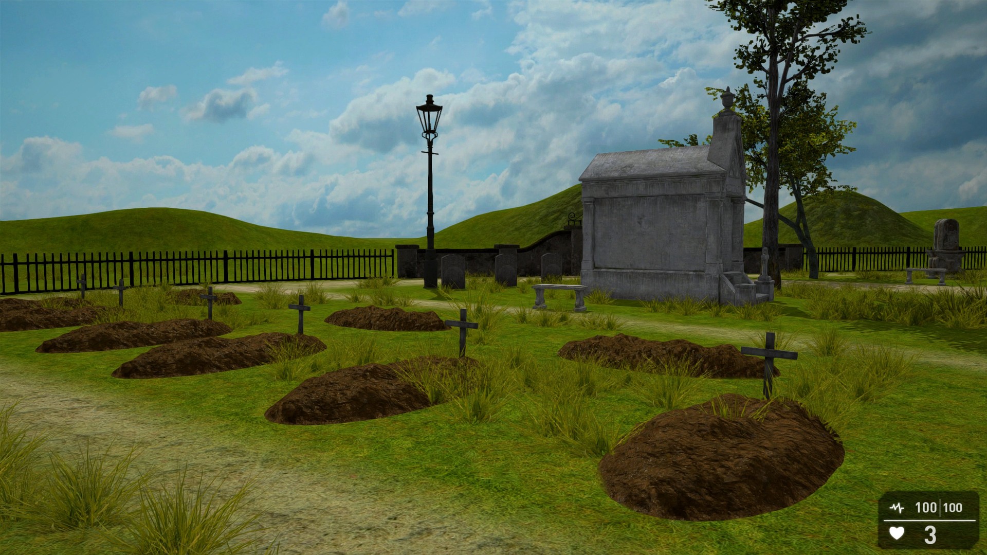 GameGuru - Cemetery Pack DLC Steam CD Key screenshot 1