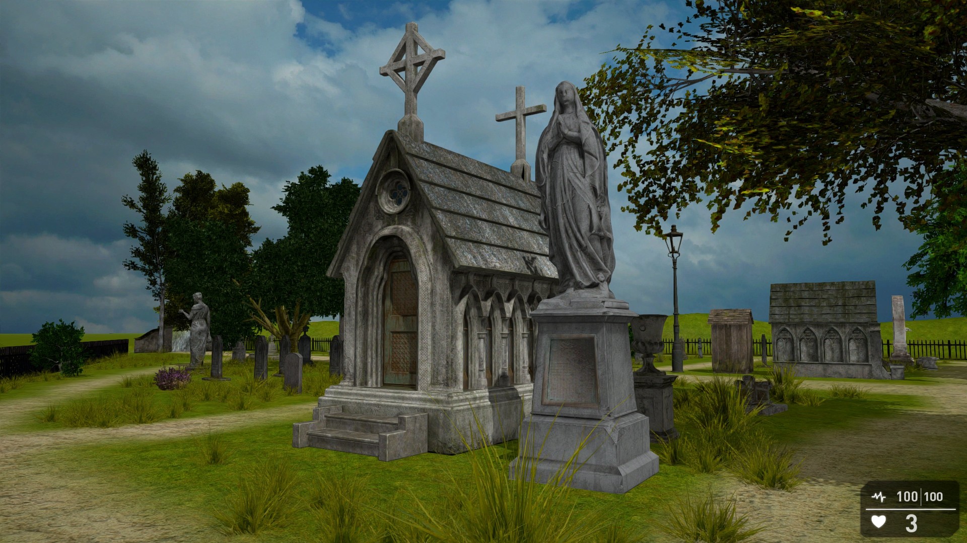 GameGuru - Cemetery Pack DLC Steam CD Key screenshot 5