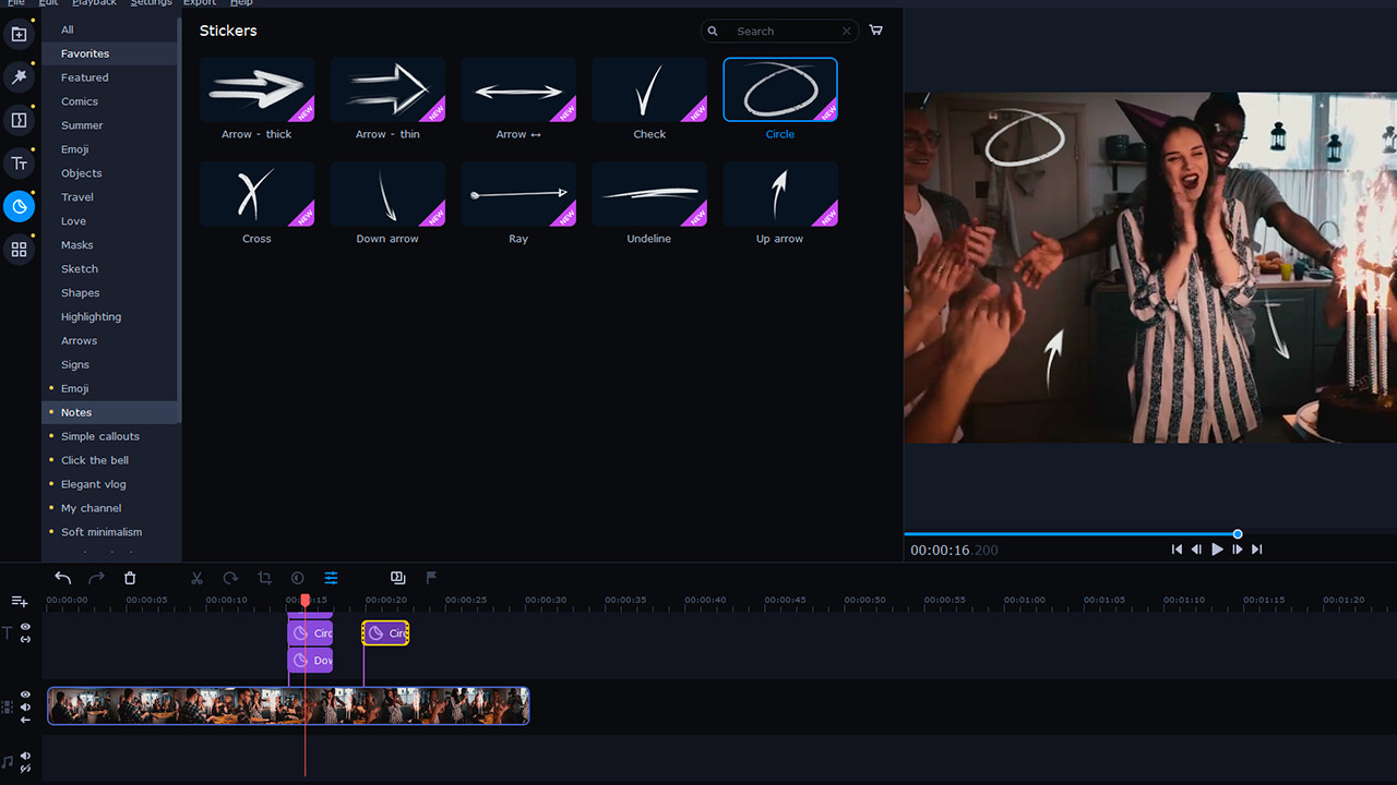 Movavi Slideshow Maker 8 Effects - Handy Set Steam CD Key screenshot 2