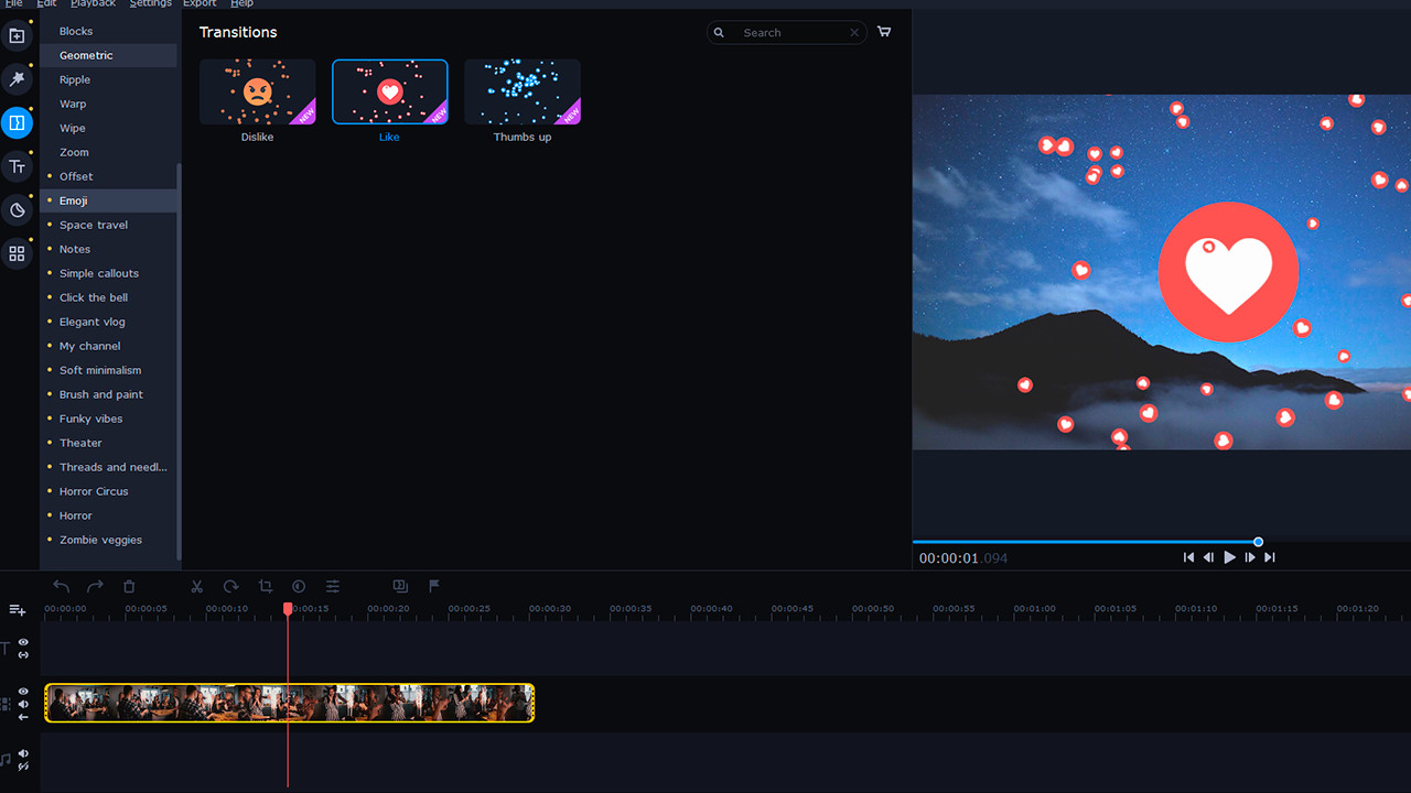 Movavi Slideshow Maker 8 Effects - Handy Set Steam CD Key screenshot 4
