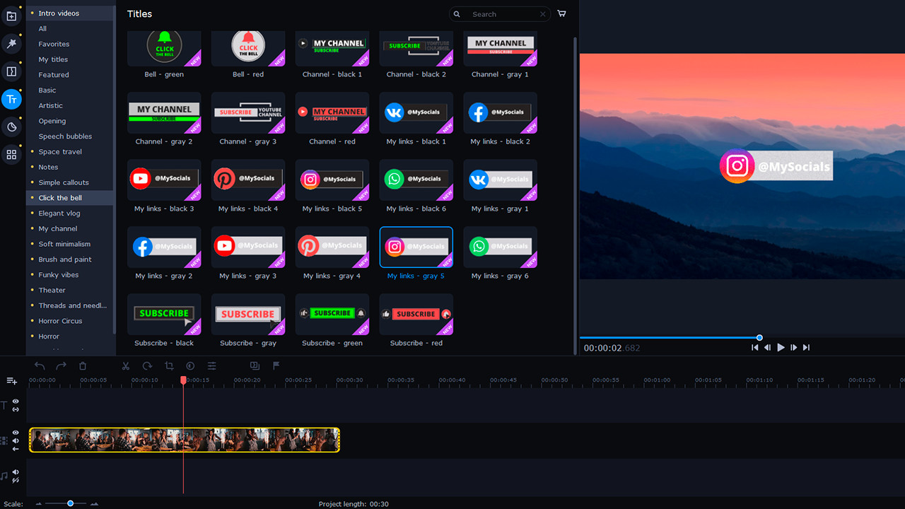 Movavi Slideshow Maker 8 Effects - Let's Start a Vlog Set Steam CD Key screenshot 4