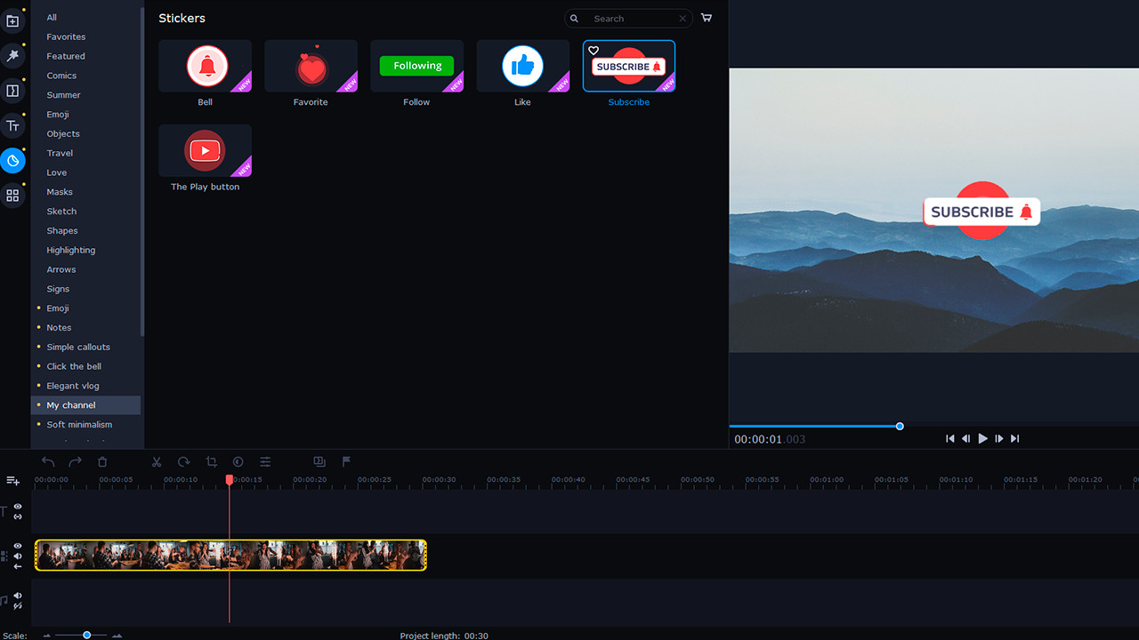 Movavi Slideshow Maker 8 Effects - Let's Start a Vlog Set Steam CD Key screenshot 2