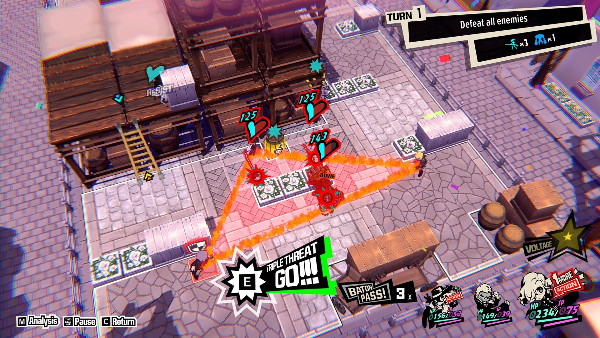 Persona 5 Tactica US Nintendo Switch CD Key screenshot 5