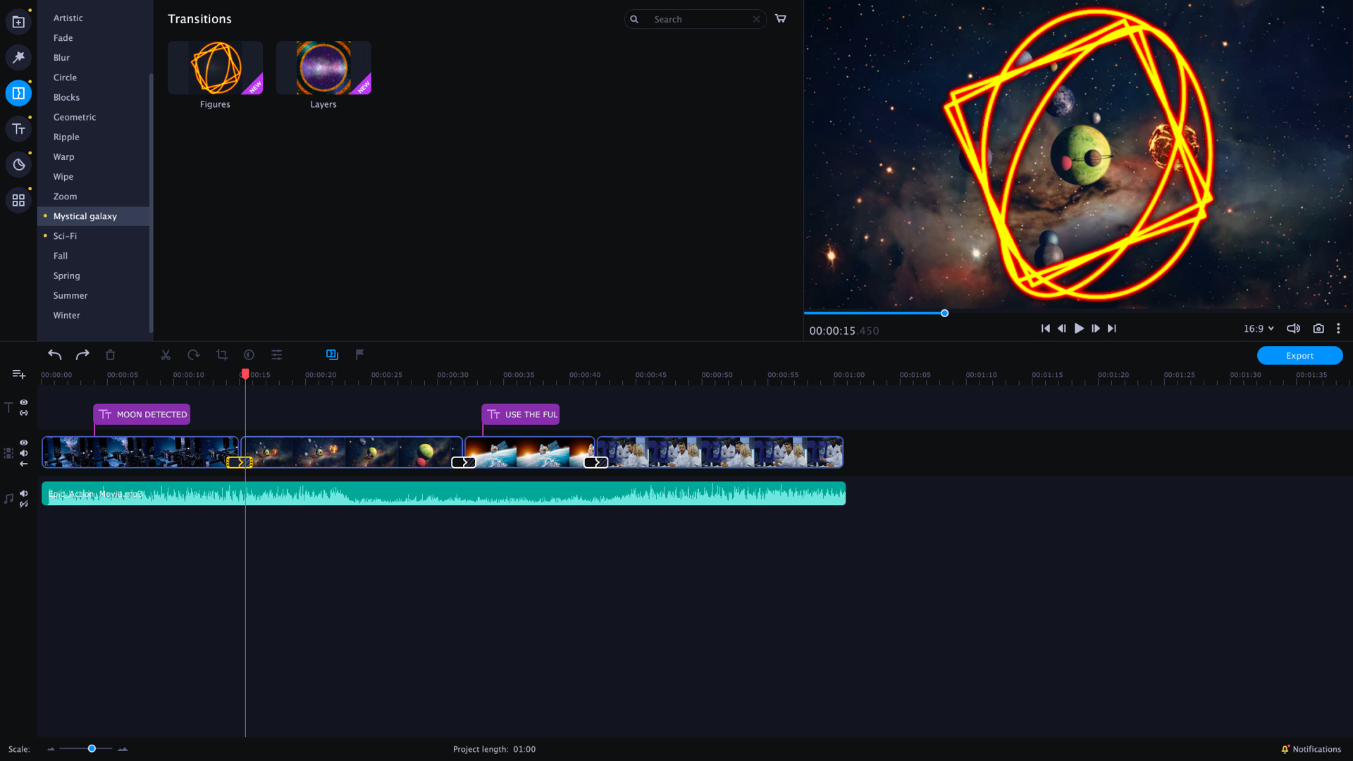 Movavi Video Editor Plus 2022 - Future is now Set DLC Steam CD Key screenshot 3