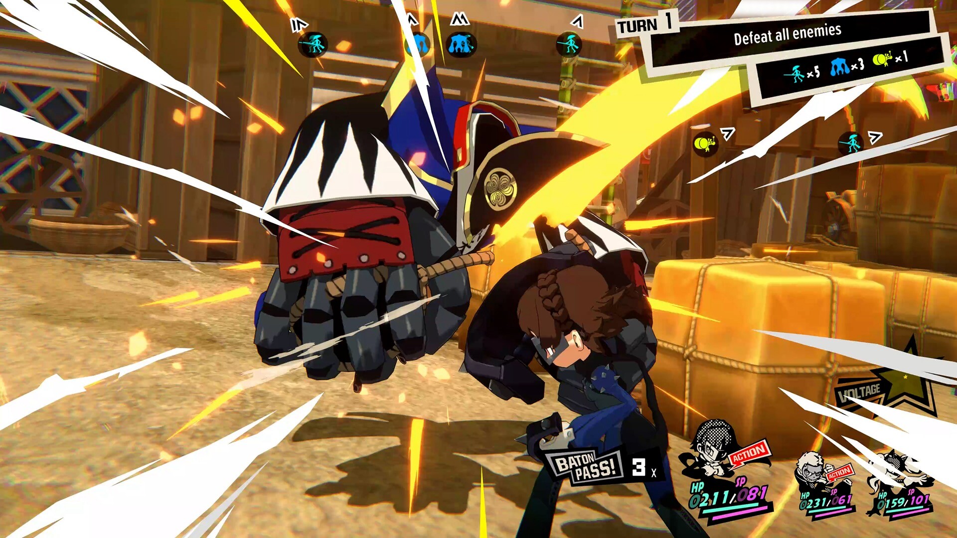 Persona 5 Tactica: Digital Deluxe Edition US Nintendo Switch CD Key screenshot 1