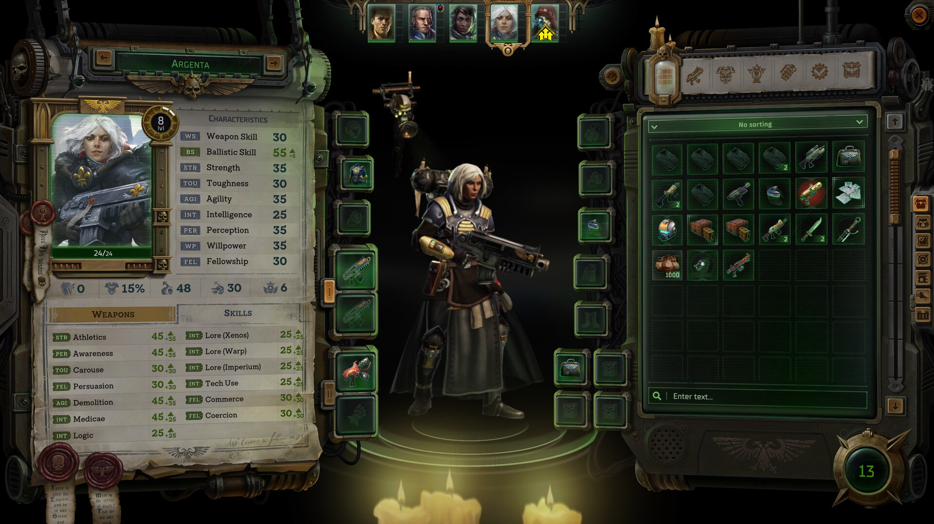 Warhammer 40,000: Rogue Trader Voidfarer Edition US Xbox Series X|S / PC CD Key screenshot 6