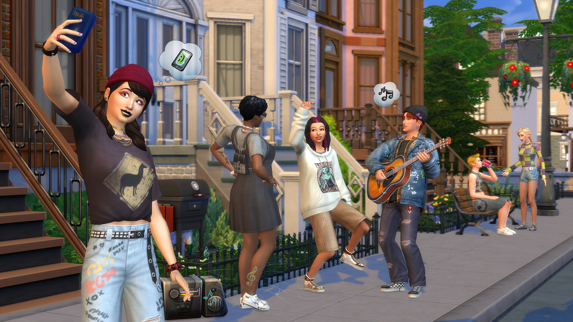 The Sims 4 - Grunge Revival Kit DLC EU PC EA App CD Key screenshot 2