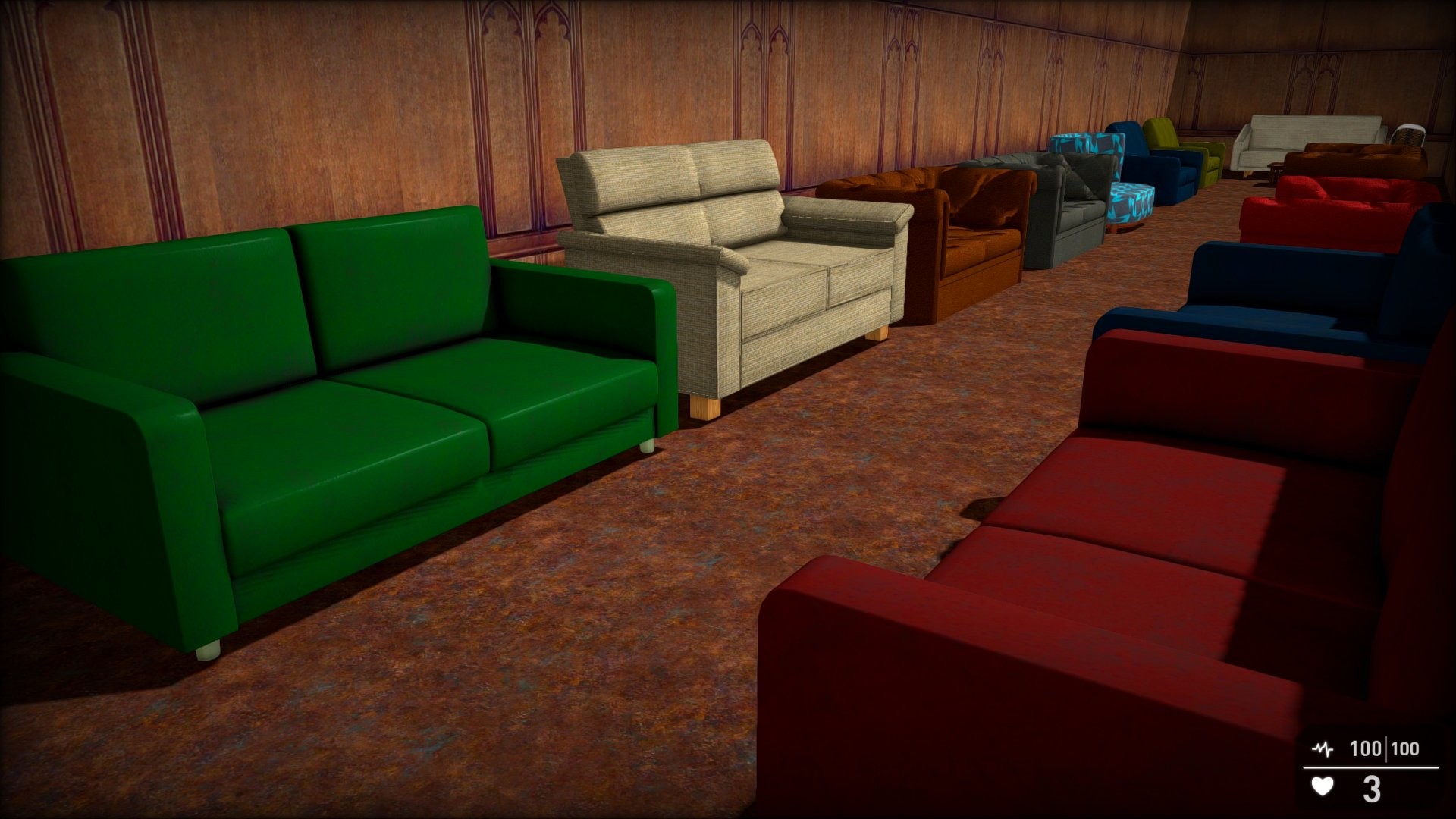 GameGuru - Furniture Pack DLC Steam CD Key screenshot 1
