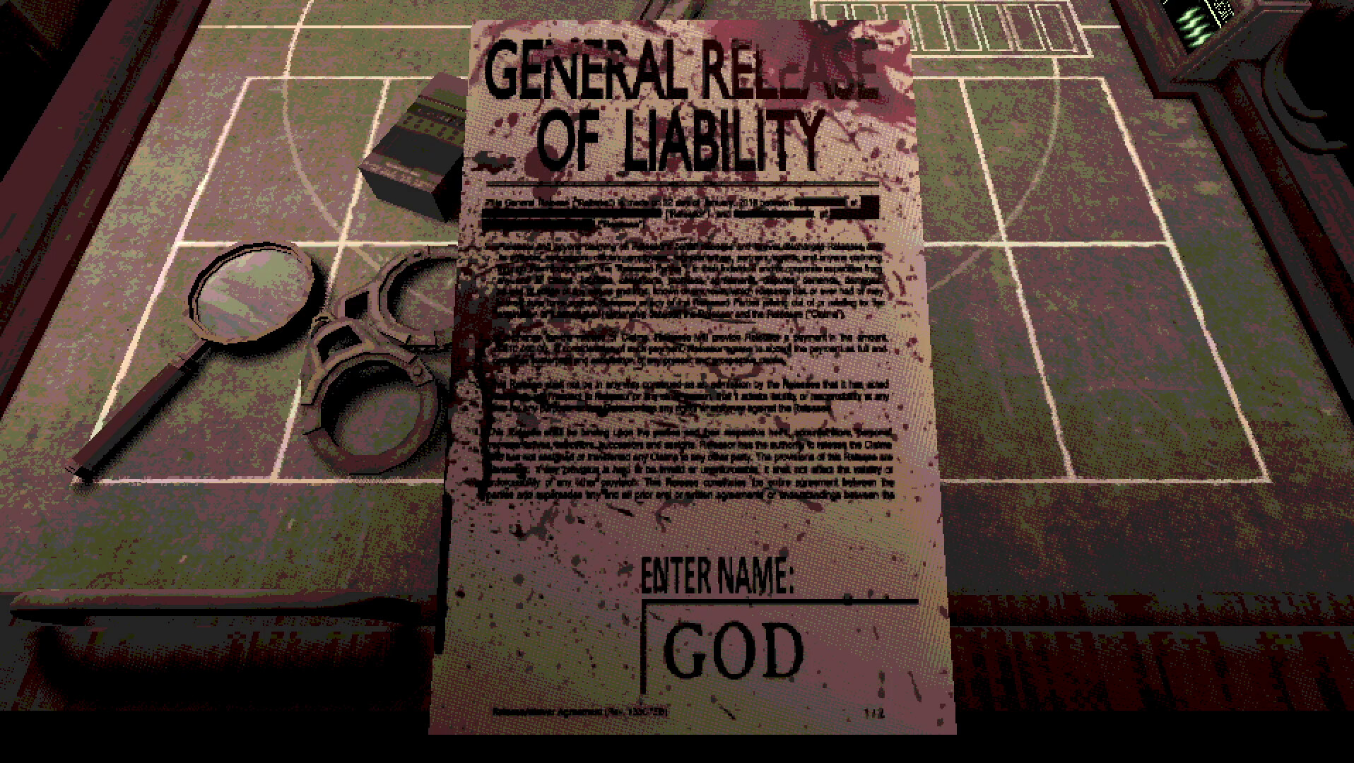 Buckshot Roulette PC Steam CD Key screenshot 5