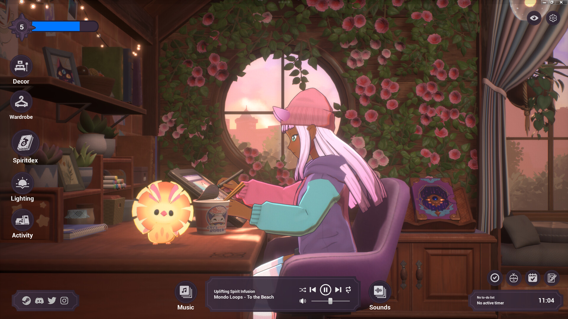 Spirit City: Lofi Sessions PC Steam CD Key screenshot 2