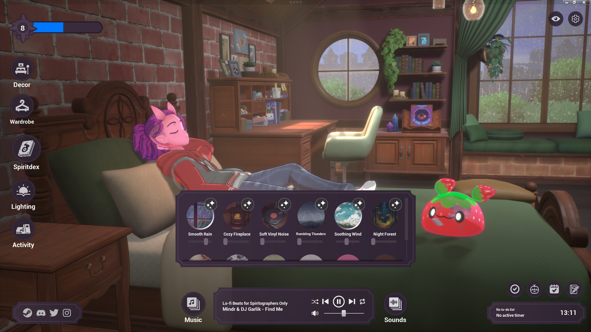 Spirit City: Lofi Sessions PC Steam CD Key screenshot 10