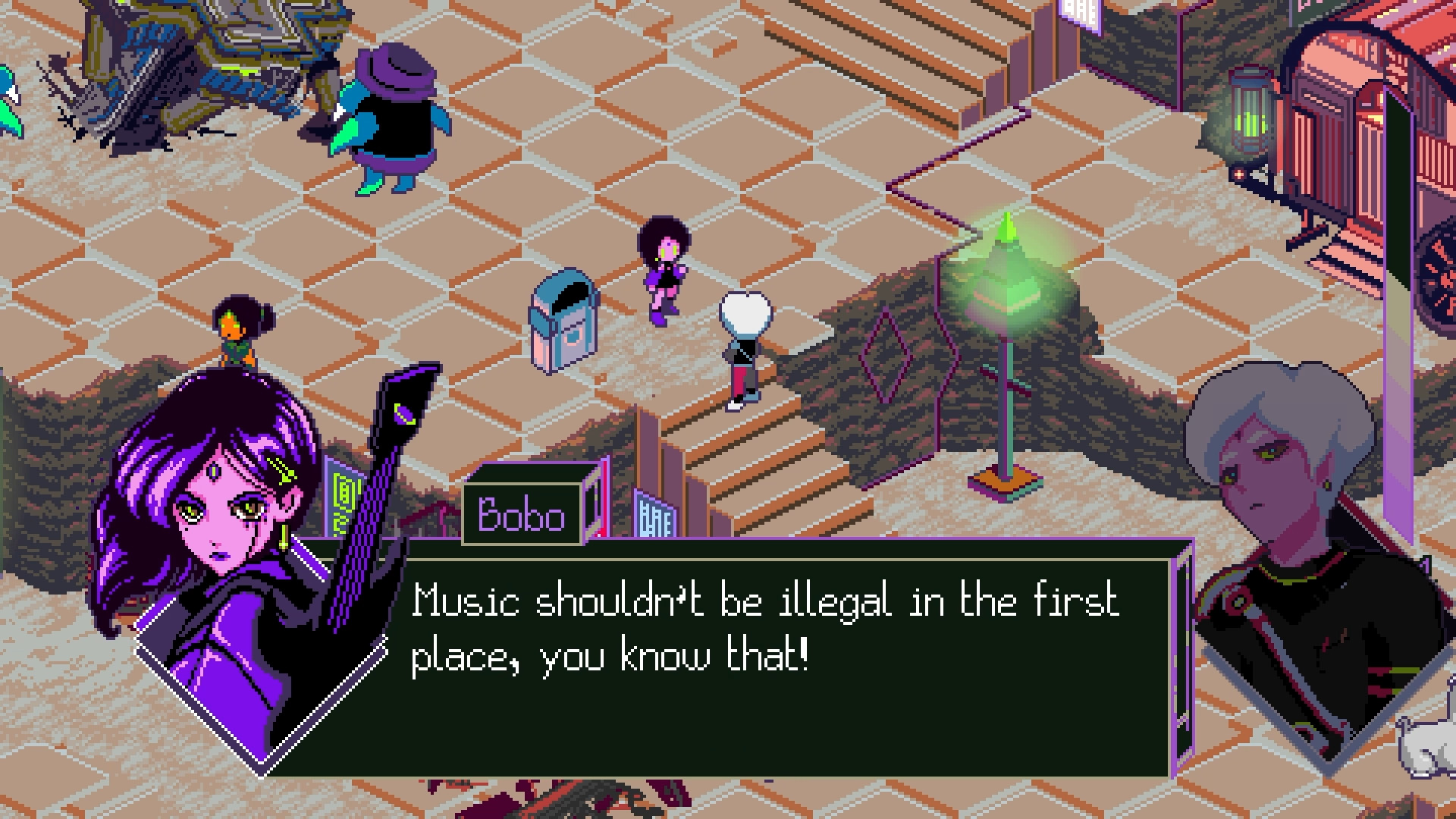 Keylocker | Turn Based Cyberpunk Action PC Steam CD Key (valid until April 2027) screenshot 1