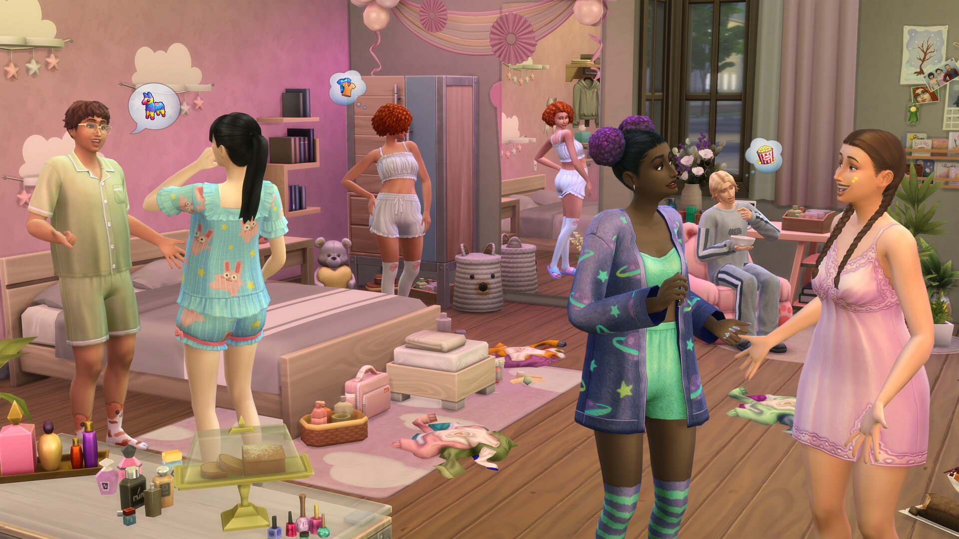 The Sims 4 - Sweet Slumber Party Kit DLC EU PC EA App CD Key screenshot 1