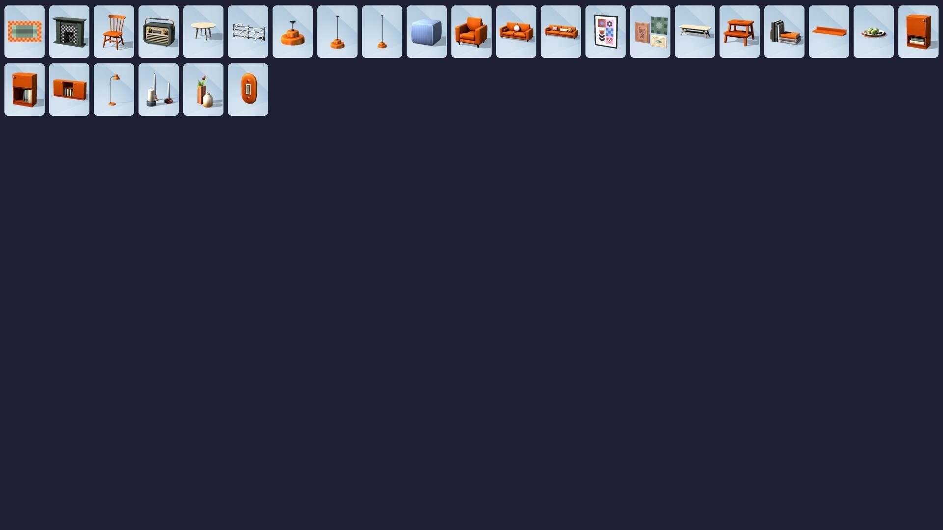 The Sims 4 - Cozy Kitsch Kit DLC EU PC EA App CD Key screenshot 3