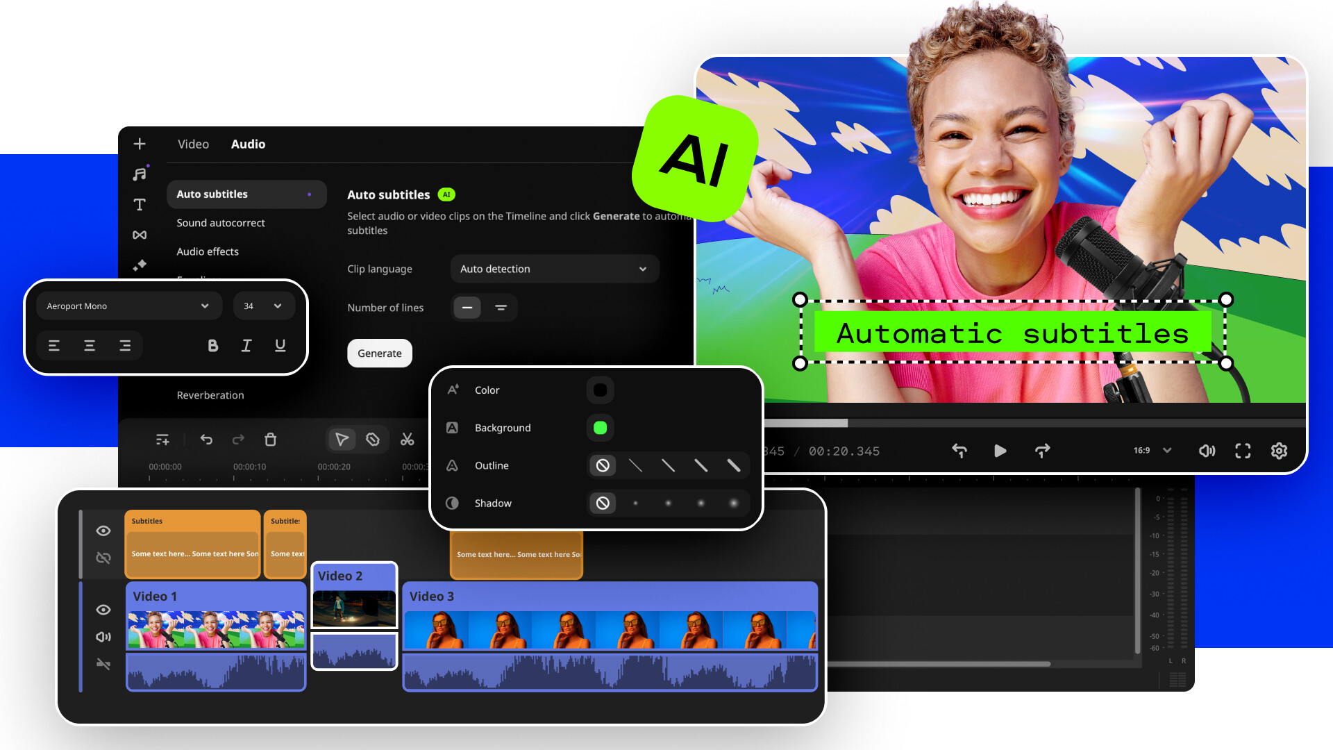 Movavi Video Editor 2025 PC Steam CD Key screenshot 4