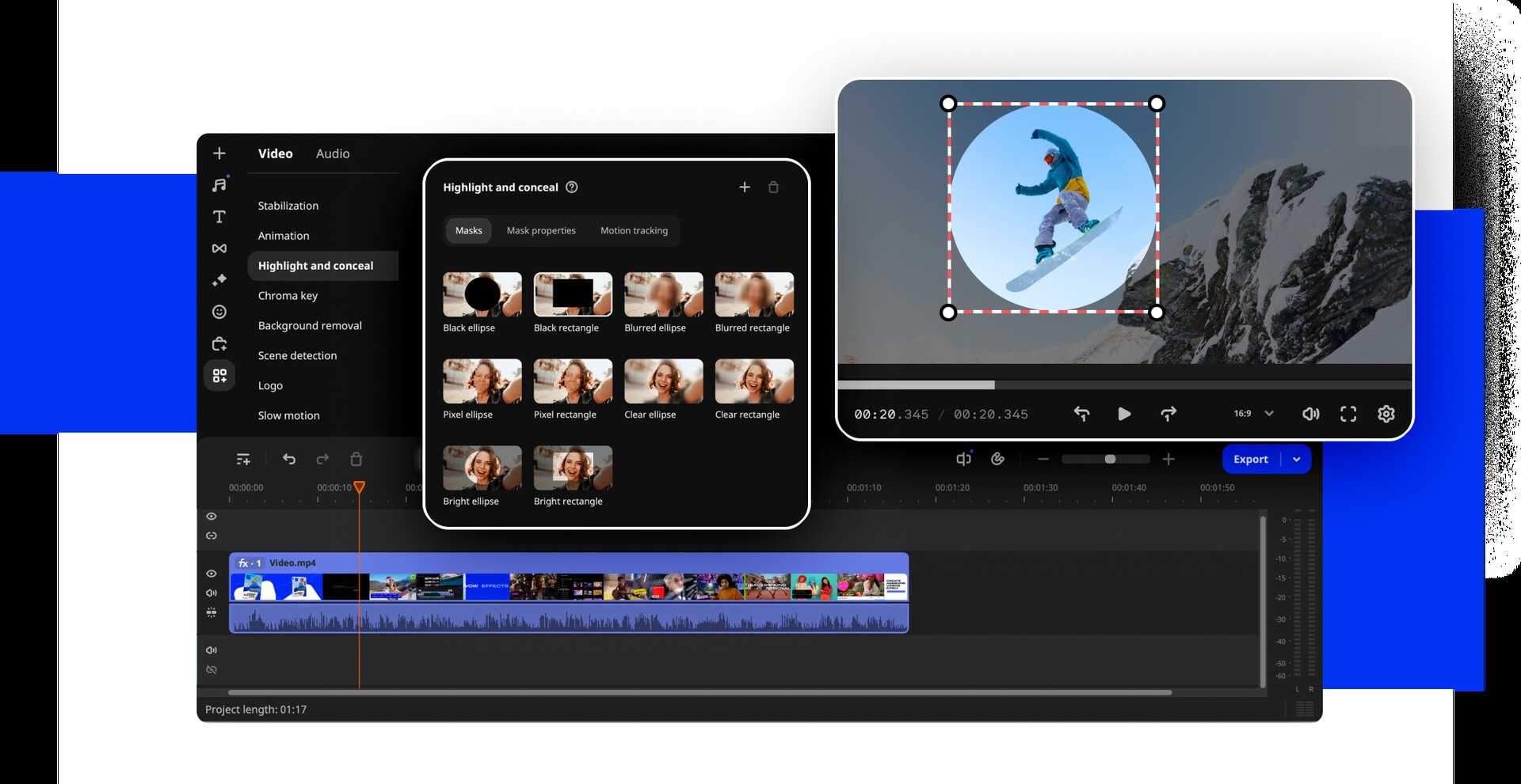 Movavi Video Editor 2025 PC Steam CD Key screenshot 6