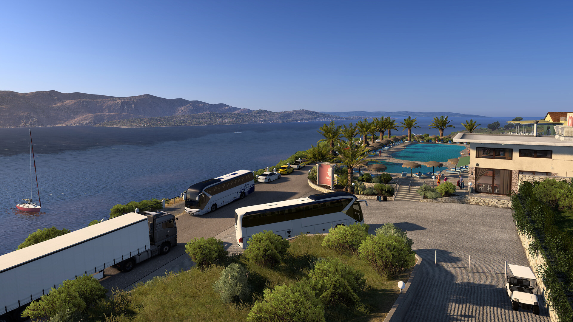 Euro Truck Simulator 2 - Greece DLC PC Steam CD Key screenshot 3